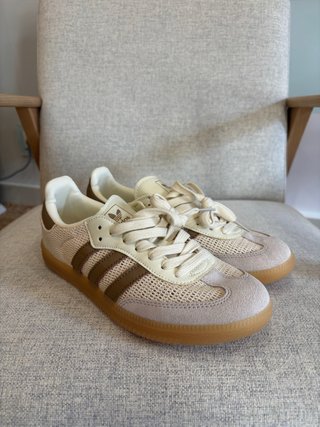 Zapatillas Adidas Samba Beige y Marrón