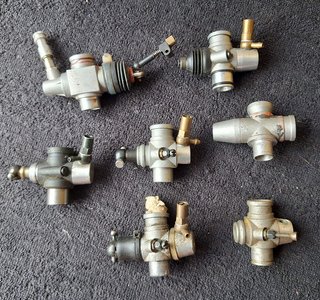 Lotto di carburatori VINTAGE per Motori Nitro RC