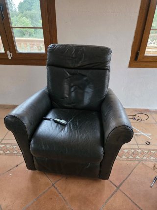 Sillón de masaje negro