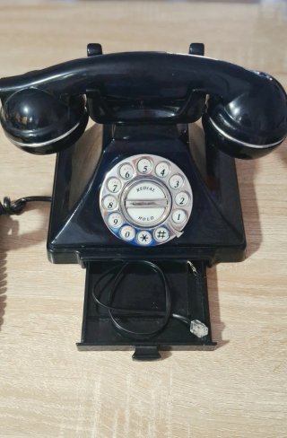 Precioso Teléfono Retro Estilo Años 20