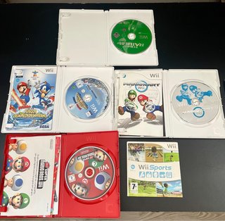 Consola Nintendo Wii Blanca + Juegos y Accesorios