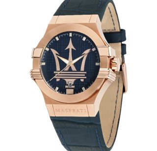 Reloj Maserati Azul y Dorado