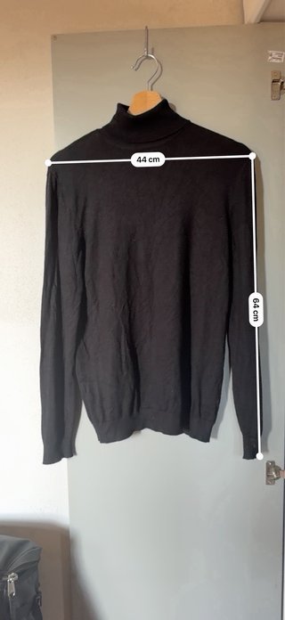 Pullover dolcevita nero Pull & Bear uomo S