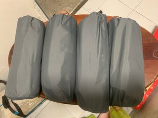Colchoneta hinchable camping con almohada