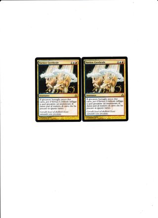2x Magic The Gathering Vortice Cerebrale