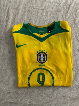 Camiseta Brasil Ronaldo 2002 Talla XL