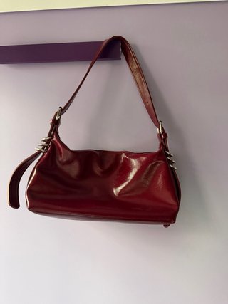 Bolso de Hombro Rojo