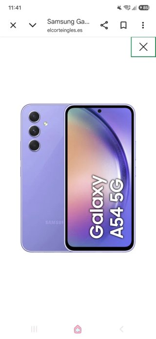 Samsung Galaxy A54 5G Violeta