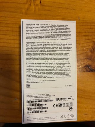 iPhone 12 Mini 64GB Negro como nuevo. Batería 80%