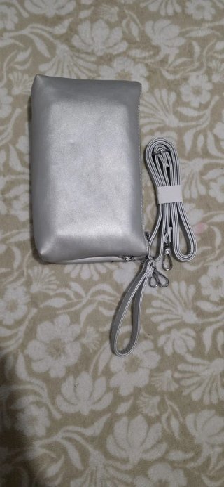 Bolso bandolera plata Enrico Collezione 3 en 1