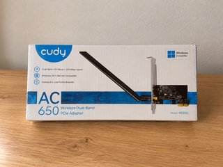 Cudy WE650 Tarjeta WiFi PCIe AC650