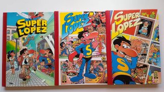 Colección Super López edicion 1989 tomos 1, 2 y 3