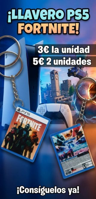 Llavero Fortnite PS5