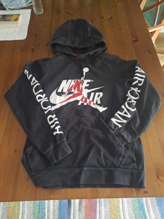 Sudadera con capucha Nike Jordan negra T12-13 año