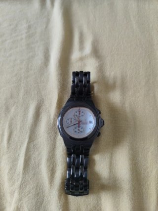 Reloj Time Force Negro y Plateado