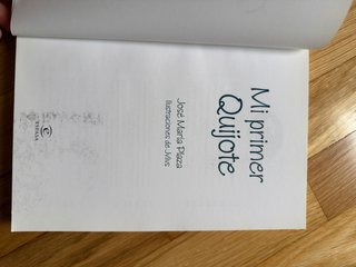 Mi primer Quijote