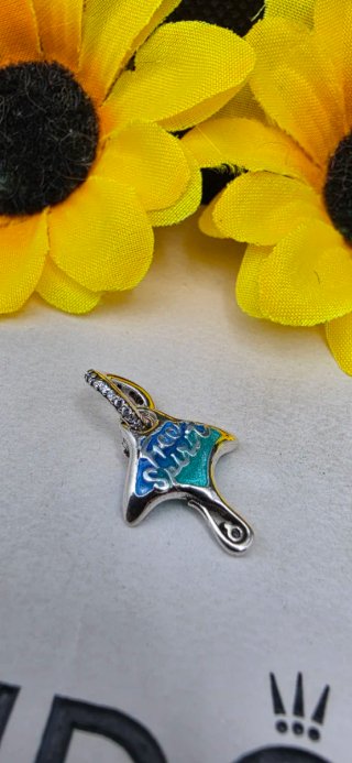 Charm Manta Raya Plata Pandora
