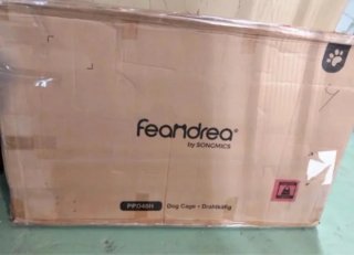 Feandrea - Jaula para perro plegable XXL