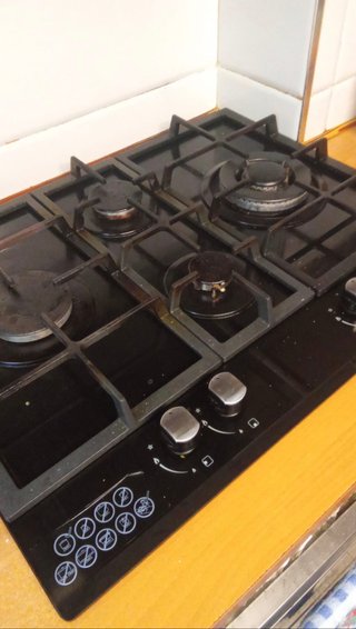 Placa de Cocina a Gas de 4 Fuegos