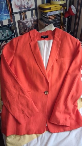 Americana CAROLL naranja Talla XL