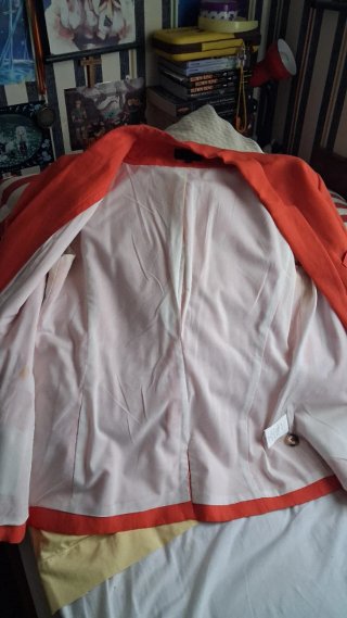 Americana CAROLL naranja Talla XL