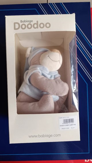 Peluche Doodoo Orsetto Blu Babiage