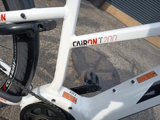 Bicicleta Eléctrica Conway T200 Blanca