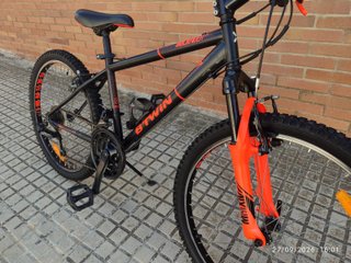 Bicicleta Niñ@ 24" Rockrider + Casco
