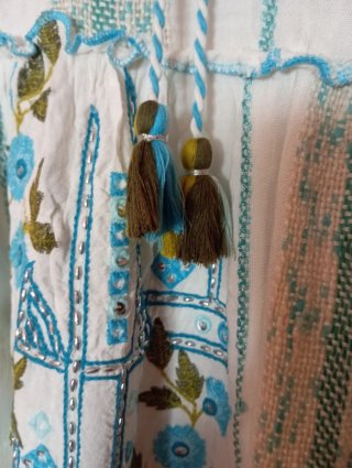 Vestido Boho Chic Bordado