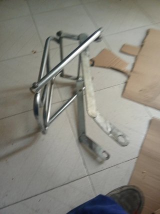 Transportín para moto