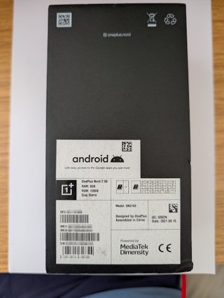 OnePlus Nord 2 5G color Gris Sierra 8/128 GB