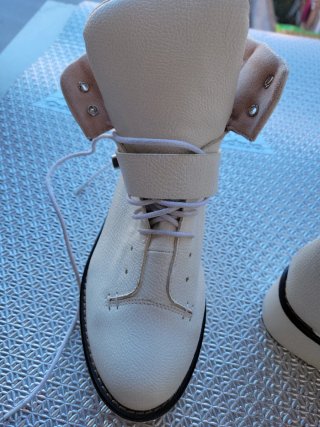 Botines Plataforma Piel Coach Talla 38