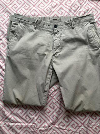 Pantalón Massimo Dutti Beige