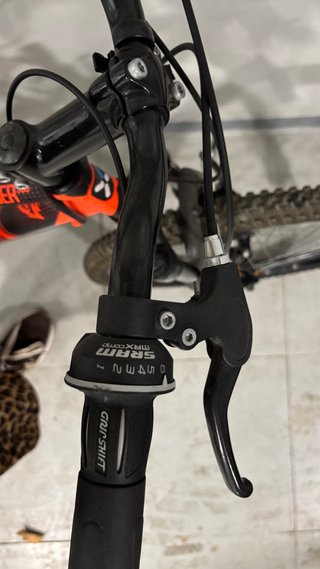 Bicicleta Montaña Naranja Rockrider