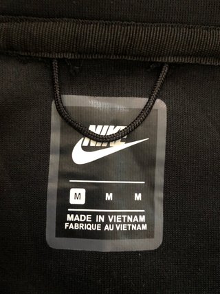 Conjunto Nike Tech Gris y Negro Talla M
