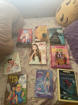 Pack libros tapa blanda para niños y varios