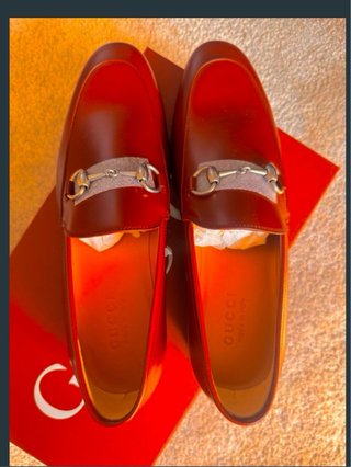 Mocasines Gucci Burdeos Nuevos