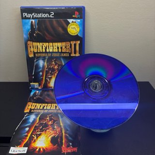 Gunfighter II Revenge Jesse James PS2 PAL Completo