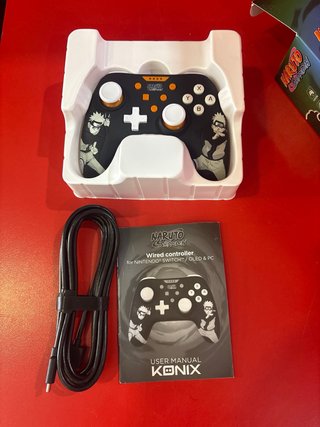 Mando Konix Naruto para Nintendo Switch y PC