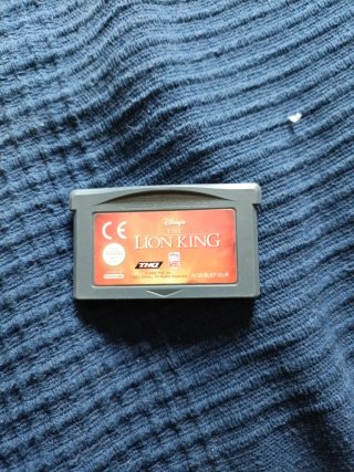 Juego The Lion King para Game Boy Advance