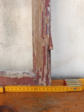 Ventana Antigua de Madera para Decoración