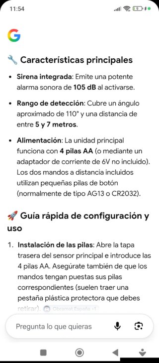 Alarma Sensor Seguridad con Mando