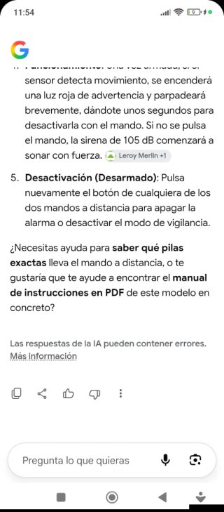 Alarma Sensor Seguridad con Mando