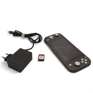NINTENDO SWITCH LITE GRIGIO + FIFA 21 + CARICABATTERIE