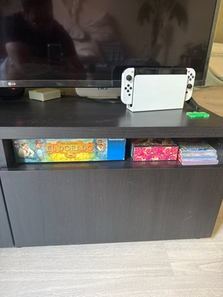 Mueble TV Bestå Ikea Negro