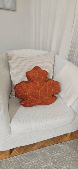 Almohadas,cojines decorativas hoja otoño