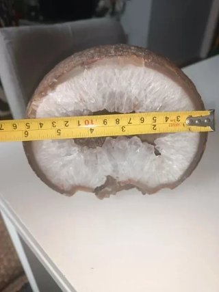 Geoda de Amatista y Cuarzo Blanco