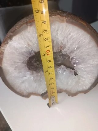 Geoda de Amatista y Cuarzo Blanco