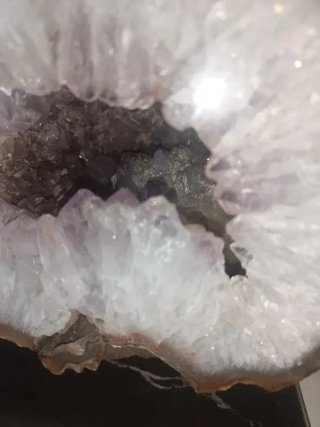 Geoda de Amatista y Cuarzo Blanco