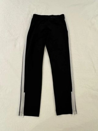 Palm Angels Pantaloni Tuta Logo Nero/Bianco